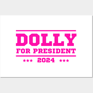 Dolly For President 2024 Posters and Art